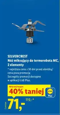 Lidl Nóż miksujący do termorobota MC, 2 elementy oferta