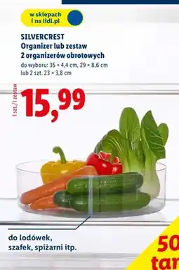 Lidl Organizer lub zestaw 2 organizerów obrotowych oferta