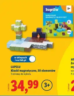 Lidl Klocki magnetyczne, 50 elementów oferta