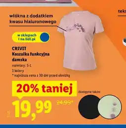 Lidl Koszulka funkcyjna damska oferta