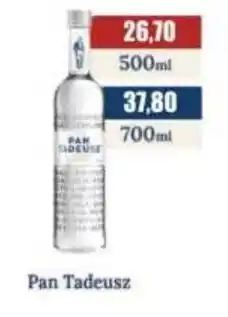 Specjał Pan Tadeusz oferta