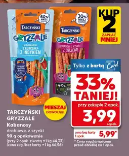 Kaufland Kabanosy Tarczyński oferta