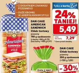 Kaufland Chleb tostowy Dan Cake oferta