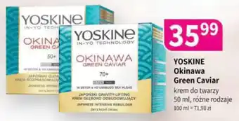 Yoskine okinawa green caviar krem do twarzy