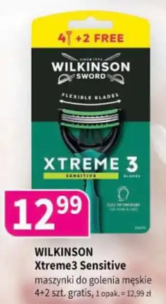 Wilkinson xtreme3 sensitive maszynki do golenia męskie