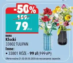 Biedronka Klocki 33802 TULIPAN oferta