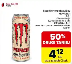 Carrefour Napój energetyzujący MONSTER oferta