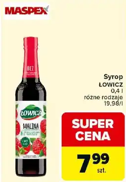 Carrefour Syrop ŁOWICZ oferta