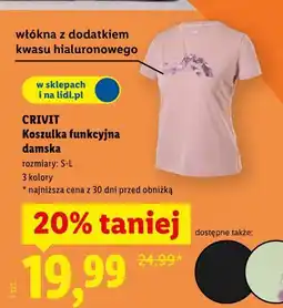 Lidl CRIVIT Koszulka funkcyjna damska oferta