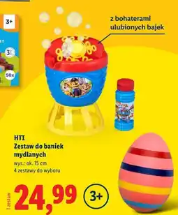 Lidl HTI Zestaw do baniek mydlanych oferta