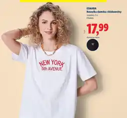 Lidl ESMARA Koszulka damska z biobawełny oferta