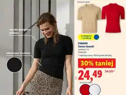 Lidl ESMARA Sweter damski oferta