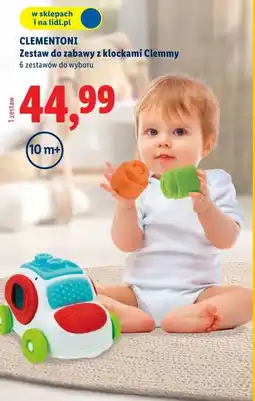 Lidl CLEMENTONI Zestaw do zabawy z klockami Clemmy oferta