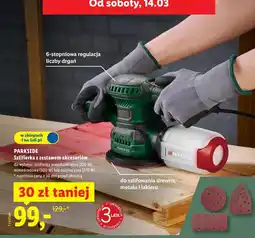 Lidl PARKSIDE Szlifierka z zestawem akcesoriów oferta