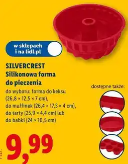Lidl SILVERCREST Silikonowa forma do pieczenia oferta