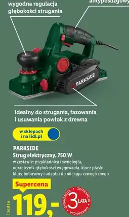 Lidl PARKSIDE Strug elektryczny, 750 W oferta