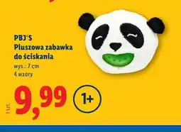 Lidl PBJ'S Pluszowa zabawka do ściskania oferta