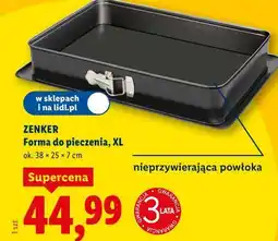 Lidl ZENKER Forma do pieczenia, XL oferta