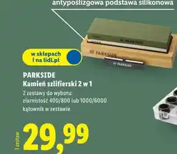 Lidl PARKSIDE Kamień szlifierski 2 w 1 oferta