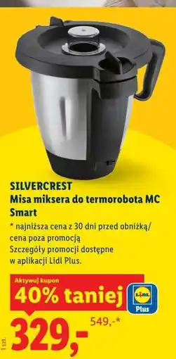 Lidl SILVERCREST Misa miksera do termorobota MC Smart oferta