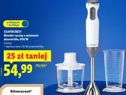 Lidl SILVERCREST Blender ręczny z zestawem akcesoriów, 600 W oferta