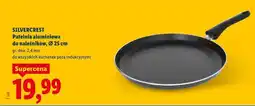 Lidl SILVERCREST Patelnia aluminiowa do naleśników, Ø 25 cm oferta