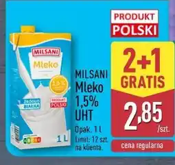 ALDI Milsani Mleko UHT 1,5% oferta