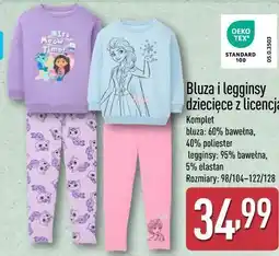 ALDI Bluza i legginsy dziecięce z licencją oferta