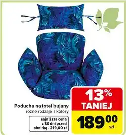 Carrefour Poducha na fotel bujany oferta