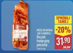 ALDI Wędliniarnia Jak Dawniej Boczek tradycyjny pieczony oferta