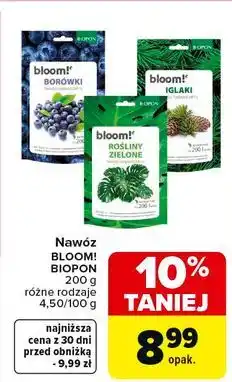 Carrefour Nawóz rośliny zielone Bloom! oferta