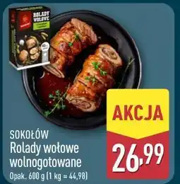 ALDI SOKOŁÓW Rolady wołowe wolnogotowane oferta
