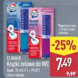 ALDI Clinair Krążki żelowe do WC (różne rodzaje) oferta
