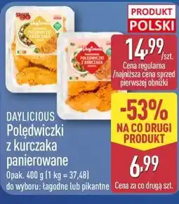 ALDI Daylicious Polędwiczki z kurczaka panierowane oferta