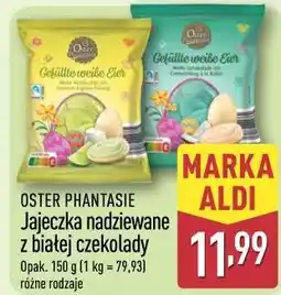 ALDI OSTER PHANTASIE Jajeczka nadziewane z białej czekolady oferta