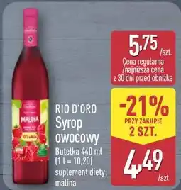 ALDI Syrop owocowy Rio D'oro oferta