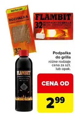 Carrefour Podpałka do grilla Flambit oferta