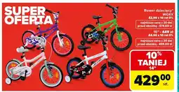 Carrefour Rower dziecięcy 16 Midex oferta