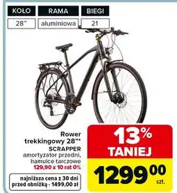 Carrefour Rower scrapper rtb 28 oferta