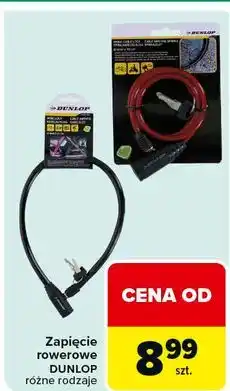 Carrefour Zapięcie rowerowe na klucz Dunlop oferta