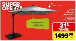 Carrefour Parasol rozkładany 3 x cm oferta