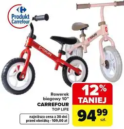 Carrefour Rowerek biegowy Carrefour oferta