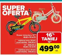 Carrefour Rower amigo 14 oferta