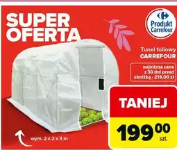 Carrefour Tunel foliowy 2 x 3 m Carrefour oferta