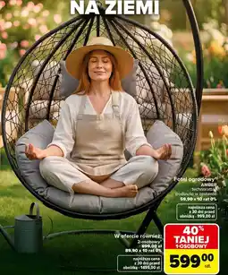 Carrefour Fotel wiszący 2-osobowy amber oferta