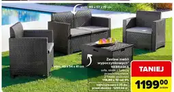 Carrefour Zestaw mebli nebraska oferta