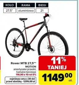 Carrefour Rower 27.5 Mtb oferta