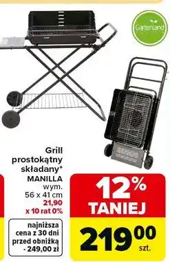 Carrefour Grill manilla składany oferta