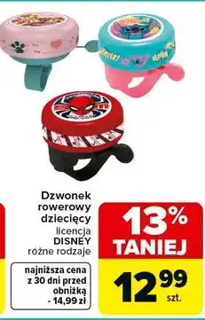 Carrefour Dzwonek rowerowy dla dzieci oferta