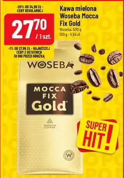 Polomarket Kawa mielona woseba mocca fix gold oferta